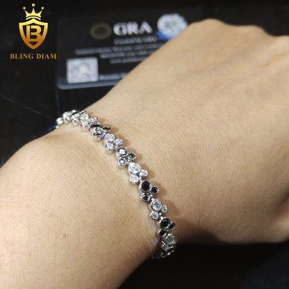 Mickey Mouse Moissanite Bracelet