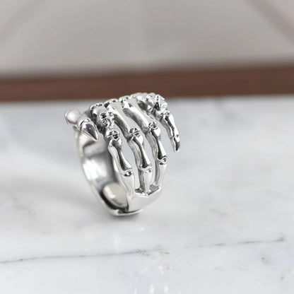 Retro Skull Ring