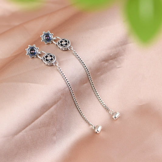 Chain Set with Zircon Earrings