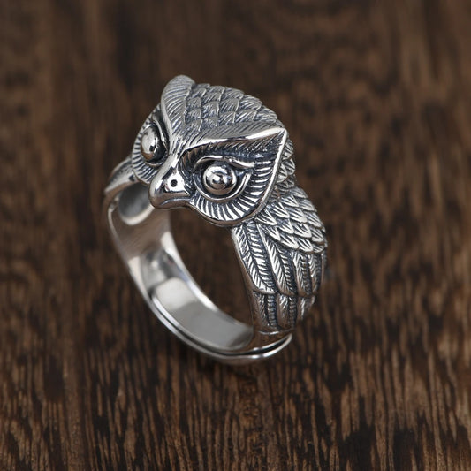 Vintage Owl Ring
