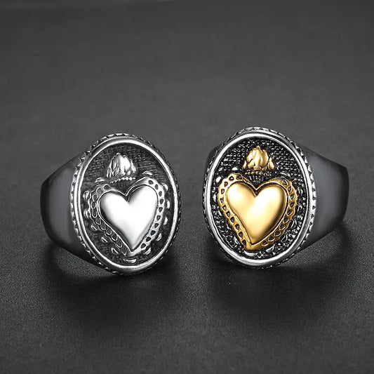 Paris eternal love hearts ring
