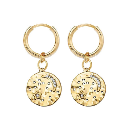 Geometric Drop Earrings