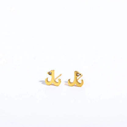 12 Constellations Geometric Stud Earrings