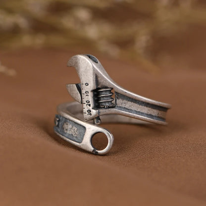 Wrench-inspired Ring
