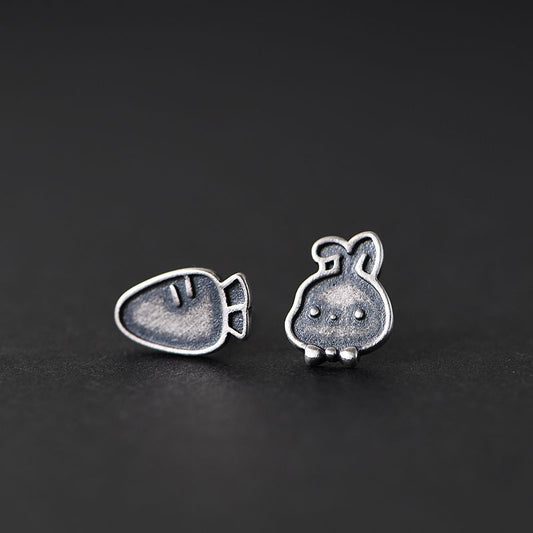 Rabbit Carrot Earrings
