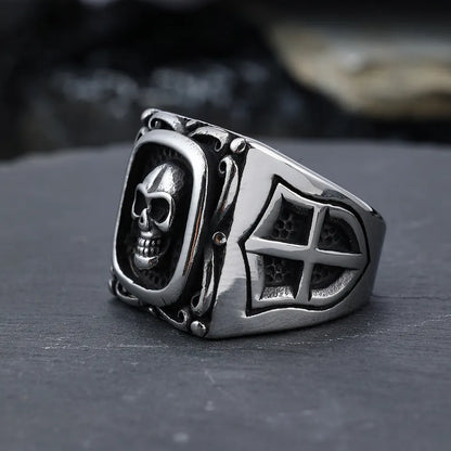 Skull Cross Ring