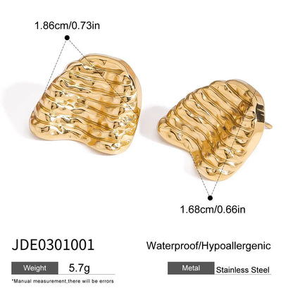 Irregular Stud Earrings