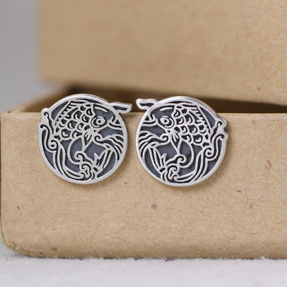 Fish Stud Earrings