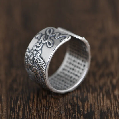 Dragon Silver Ring