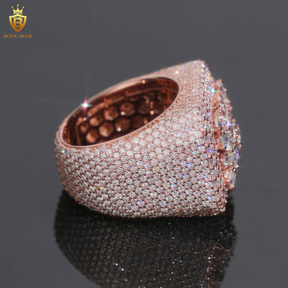 rectangle sharp-edged ring