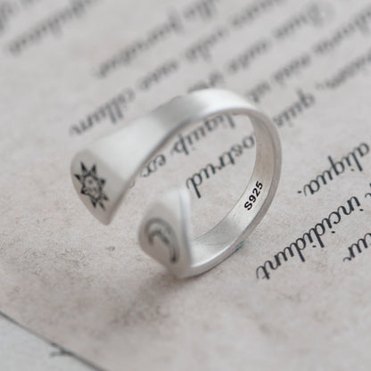Sun Moon Adjustable ring