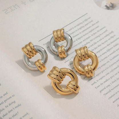 Geometric Stud Earrings