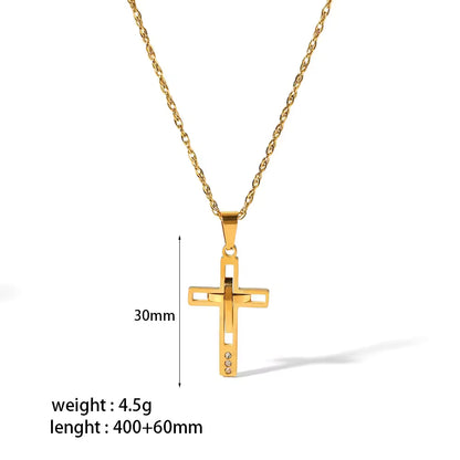 Gold Cross Necklaces