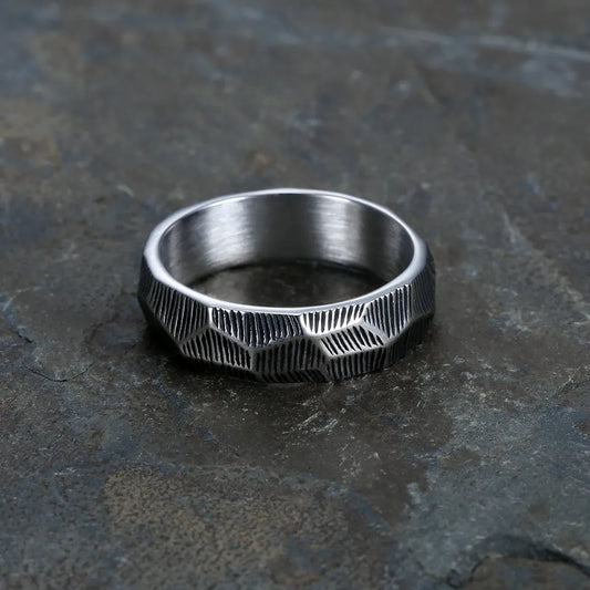 Hammer Stamp Ring