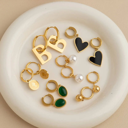 Geometric Dangle Earrings