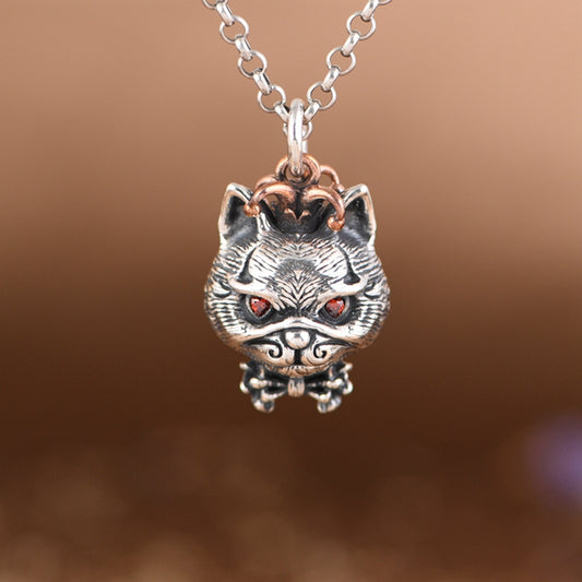Bow Panda Necklace