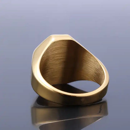 Letter A Signet Ring