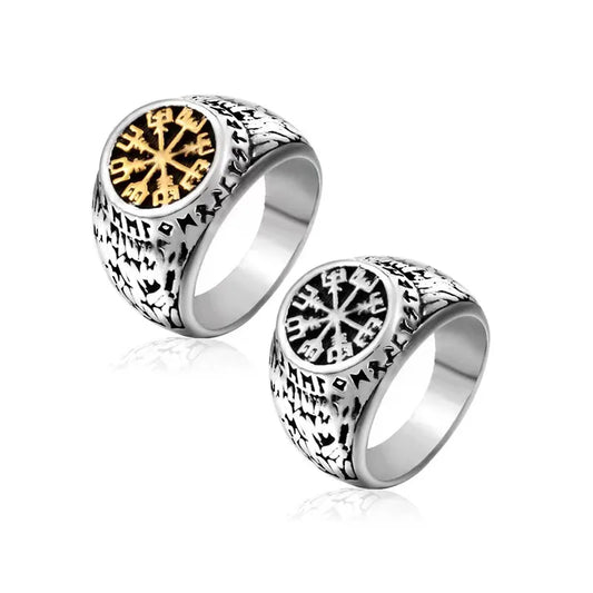 Compass Rune Ring