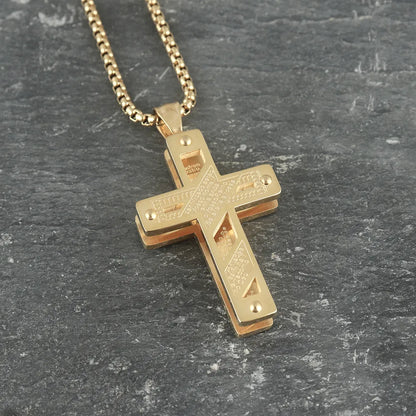 Scripture Cross Pendant