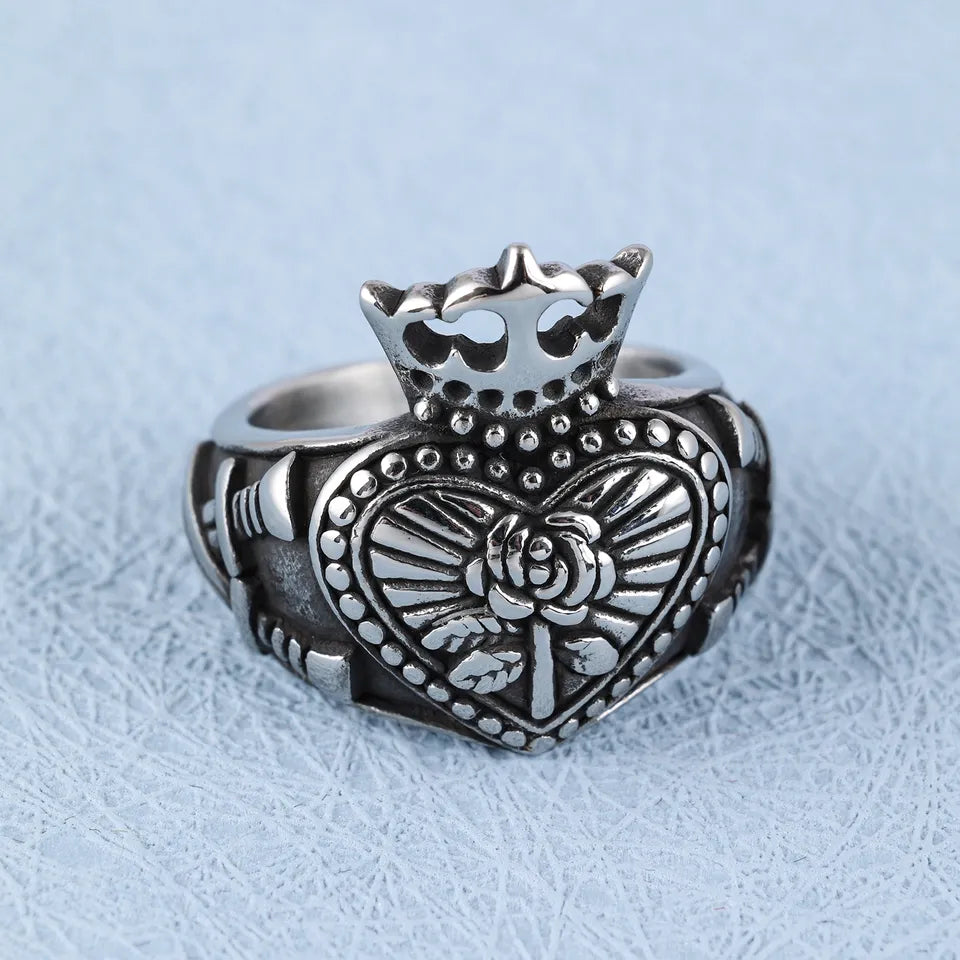 Crown Rose Ring