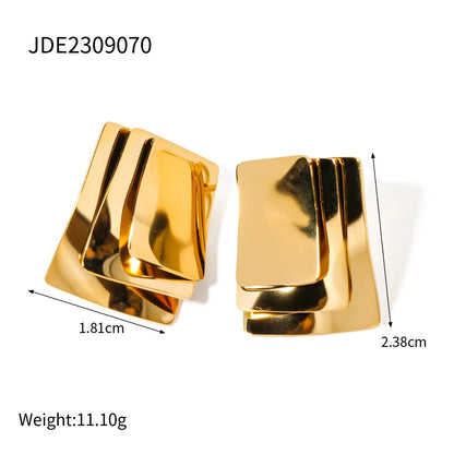 Chunky Stud Earrings