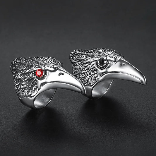 Silver Eagle Ring