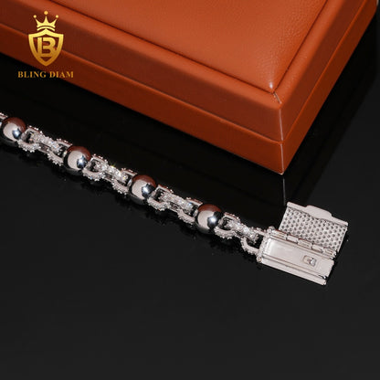 Cuban Link Moissanite Bracelet