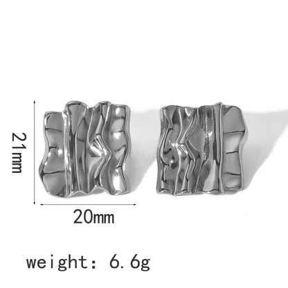 Geometric Stud Earrings