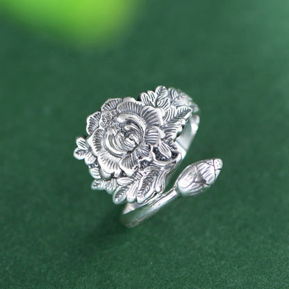 Peony Flower Ring