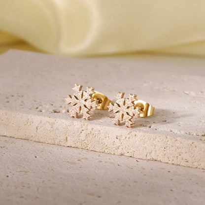 Cubic Zirconia Studs