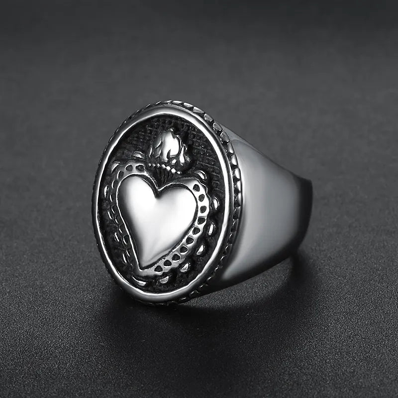 Paris eternal love hearts ring