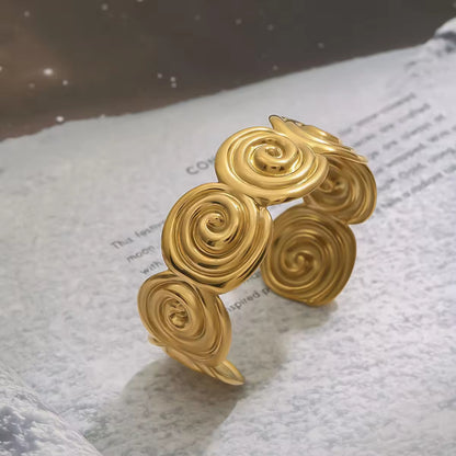 Spiral Texture Bracelet