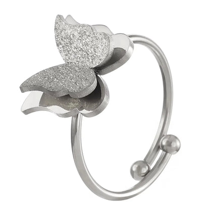Butterfly Band Ring