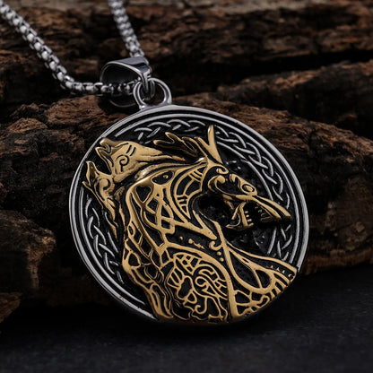 Viking Wolf Compass