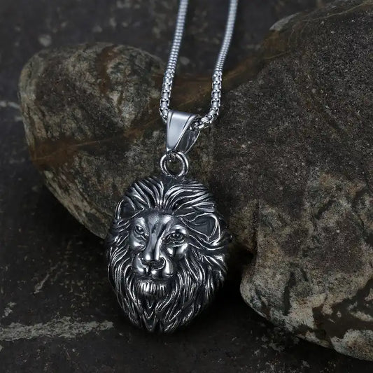 Lion Head Pendant