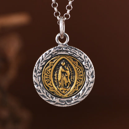 Virgin Mary prayer Necklace