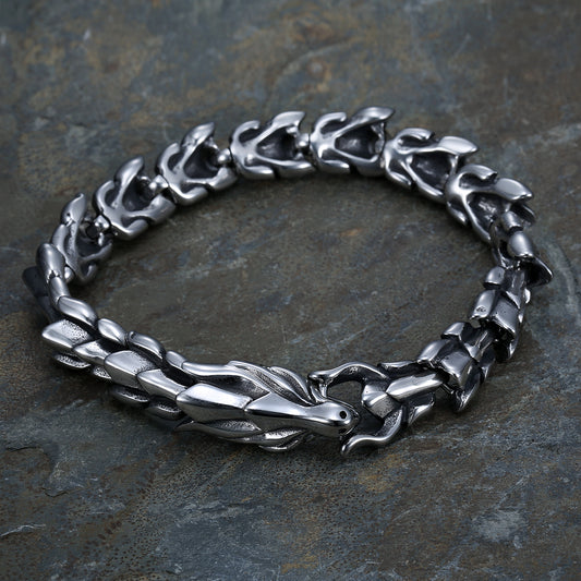 Dragon Bone Chains Bracelet