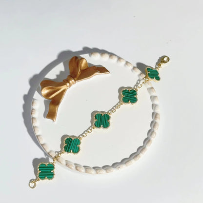 Clover Moissanite Bracelet