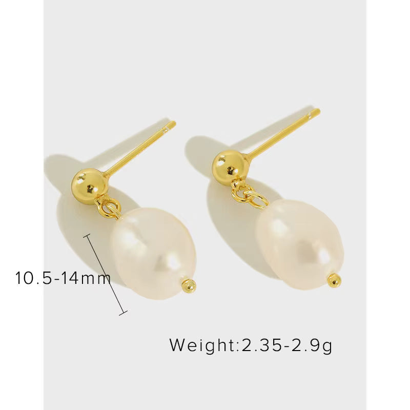 Pearl Drop Earrings