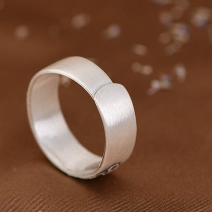 Wide Lotus RIng