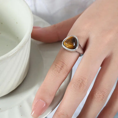 Gold Stone Ring