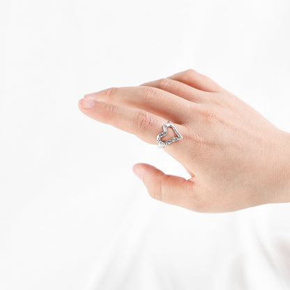 Hammer Heart Ring