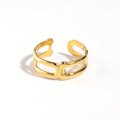Golden Chain Ring Set