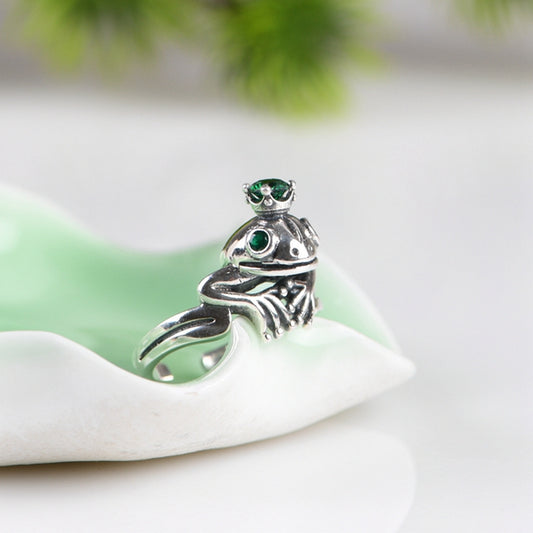 Crown Frog ring