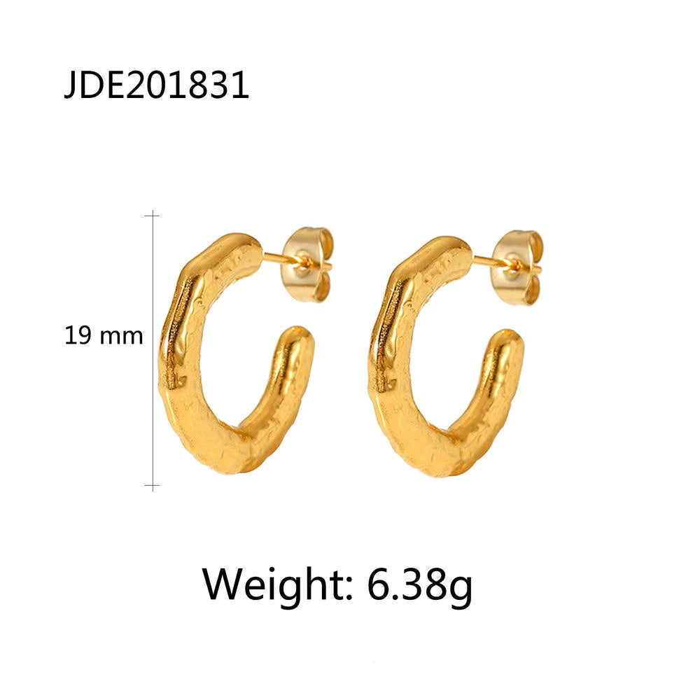 Gold Hoop Earrings