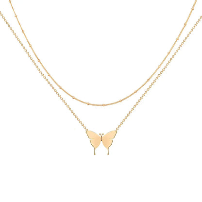 Butterfly Layered Necklace