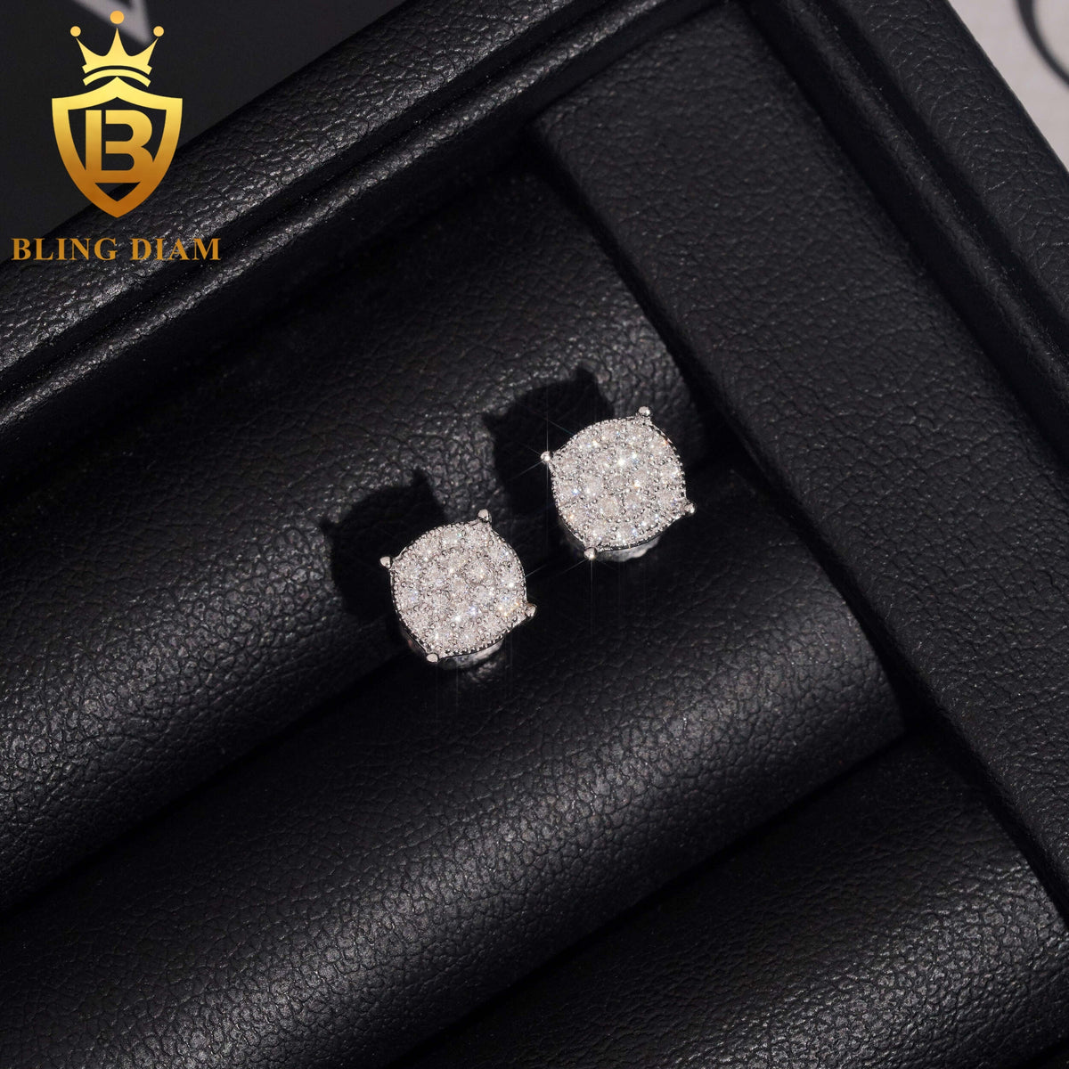 Moissanite Stud Earrings