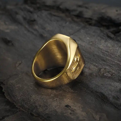 Zircon Cross Ring