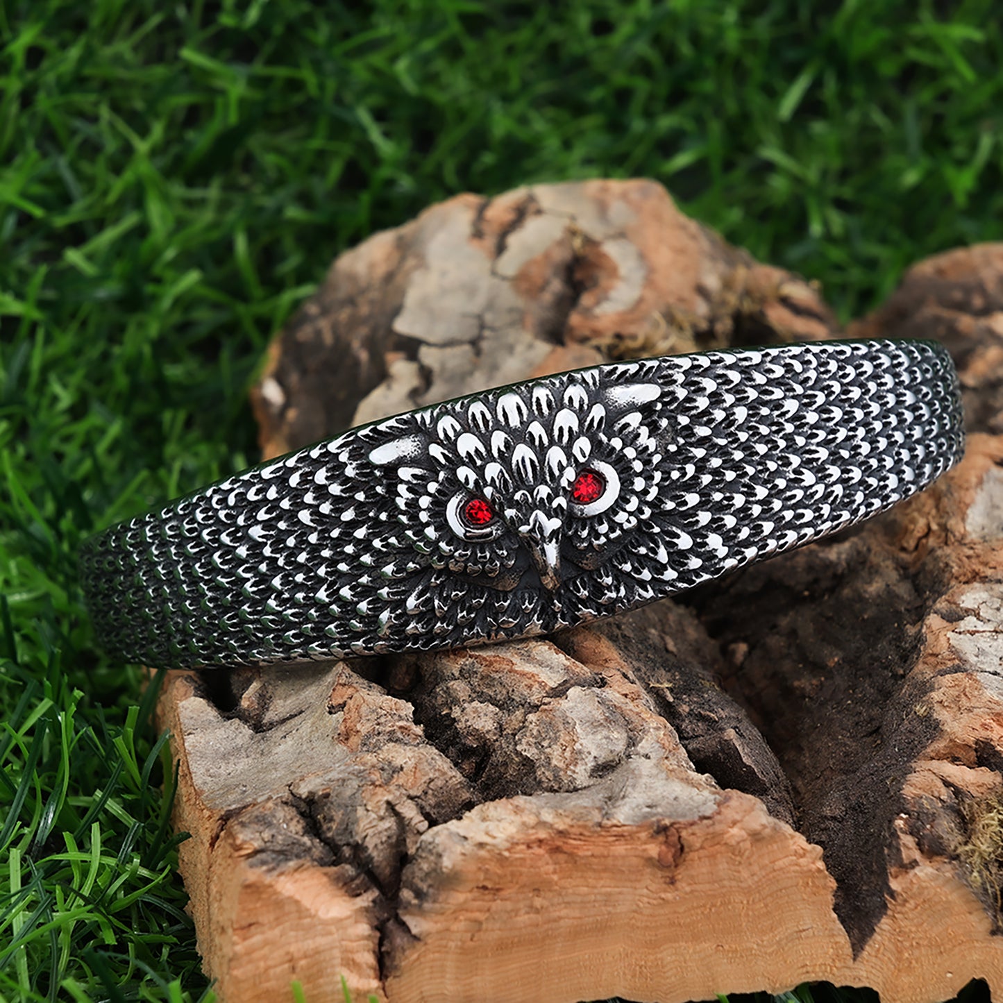 Owl With Red Eyes Bracelet
