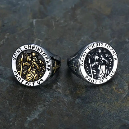 Saint Christopher Ring
